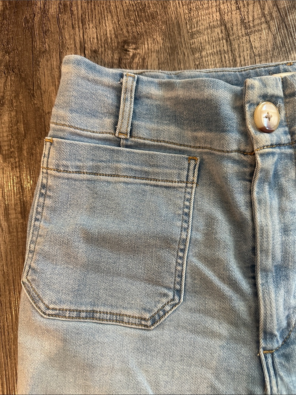 Anthropology Maeve The Colette Crop High Waist Wide Leg Jeans - Picture 3 of 11
